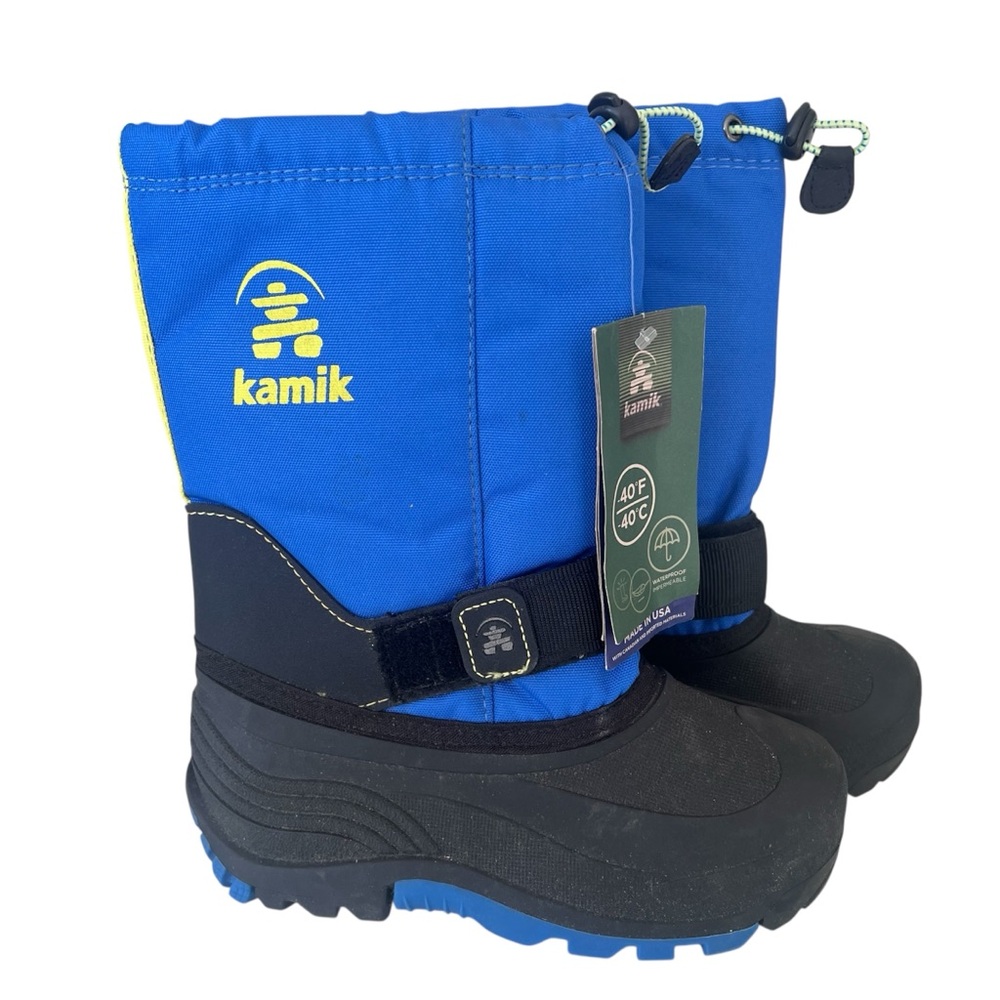 Kamik Kids Waterproof Insulated Snow Rain Boots Size 2